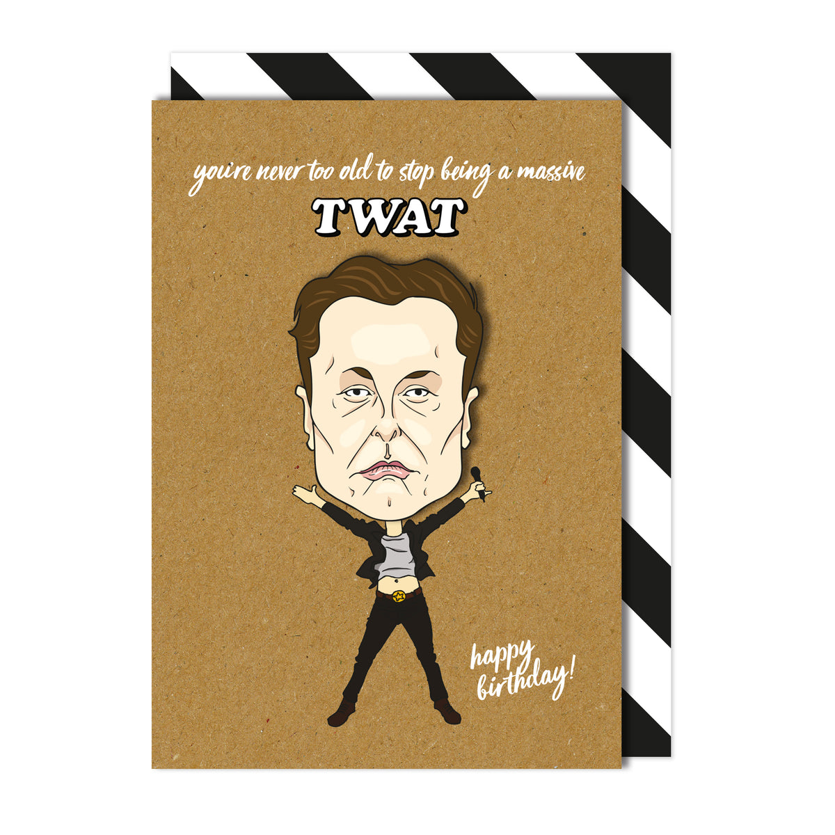 Elon Musk - You're Never Too Old  | Handmade Greeting Card