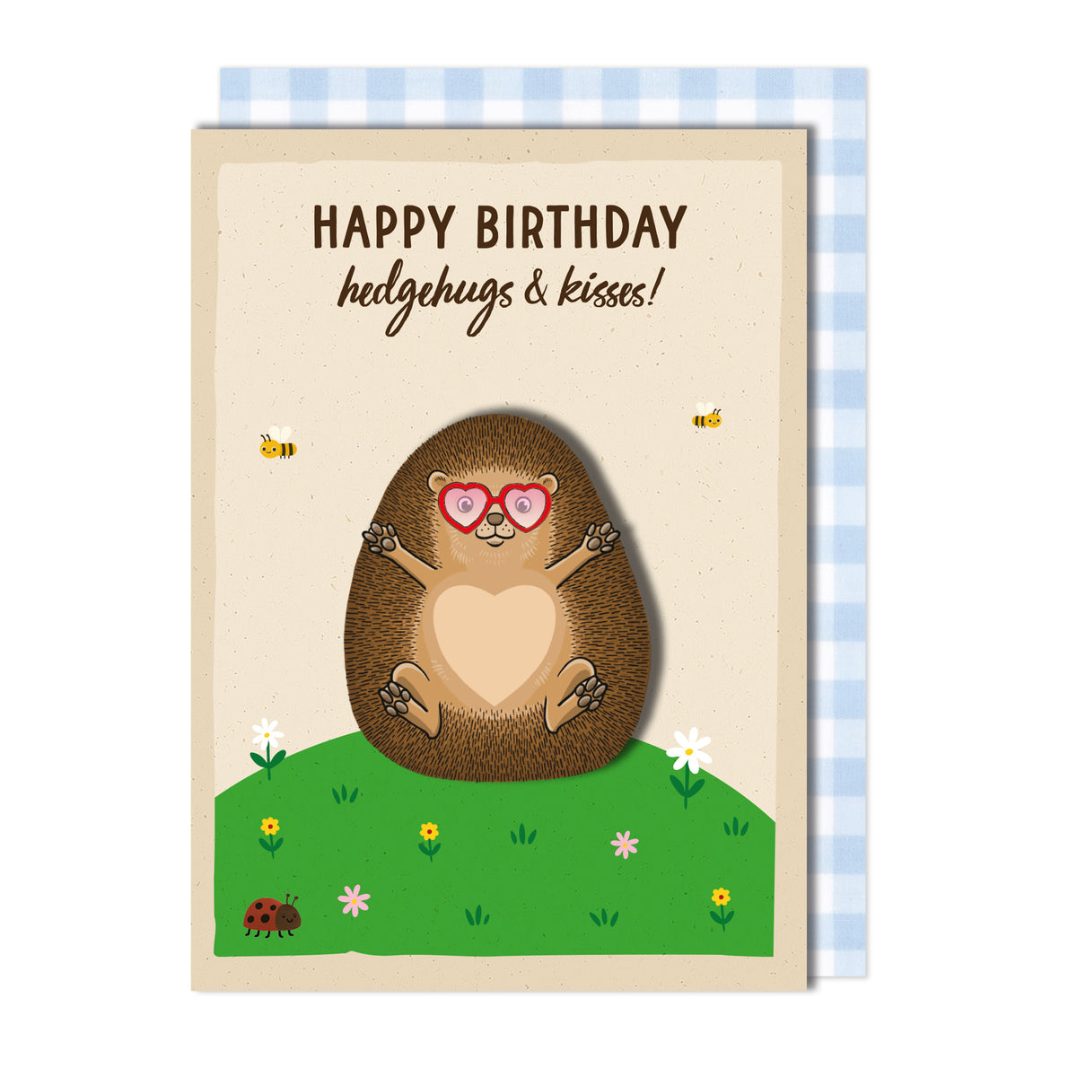 Handmade Cute Hedgehog Birthday Card | Handmade Greeting Card