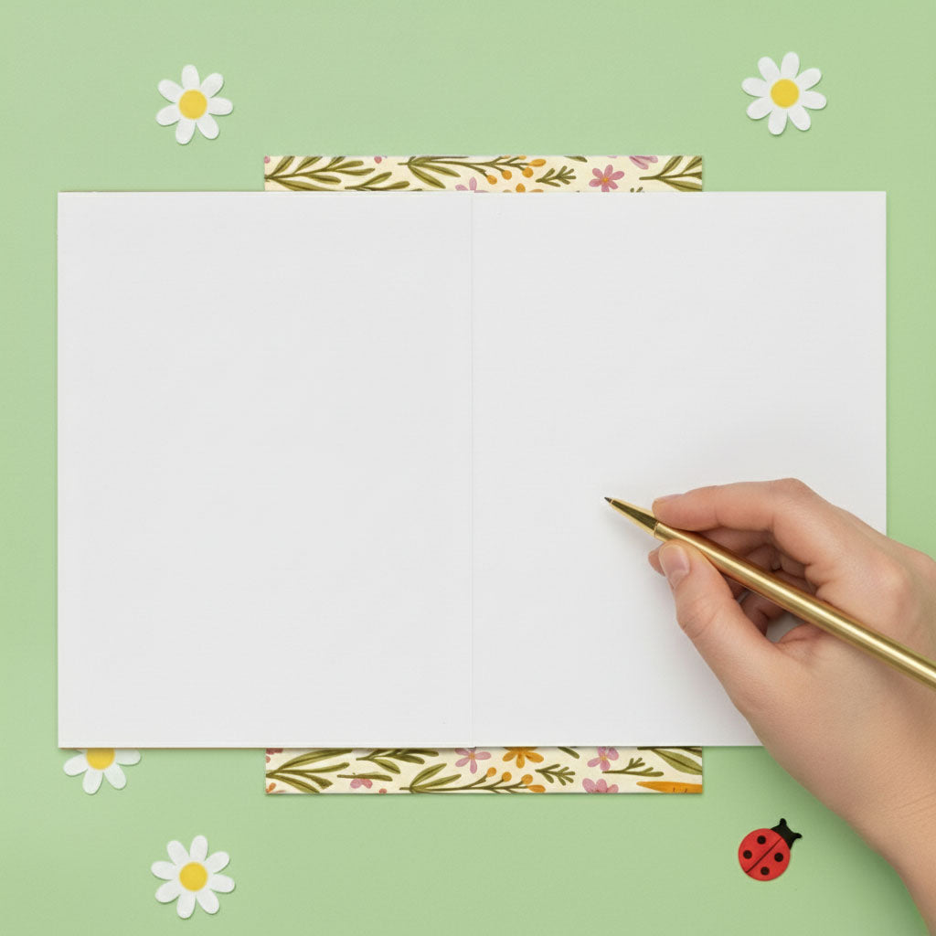 Handmade Cute Mouse Birthday Card