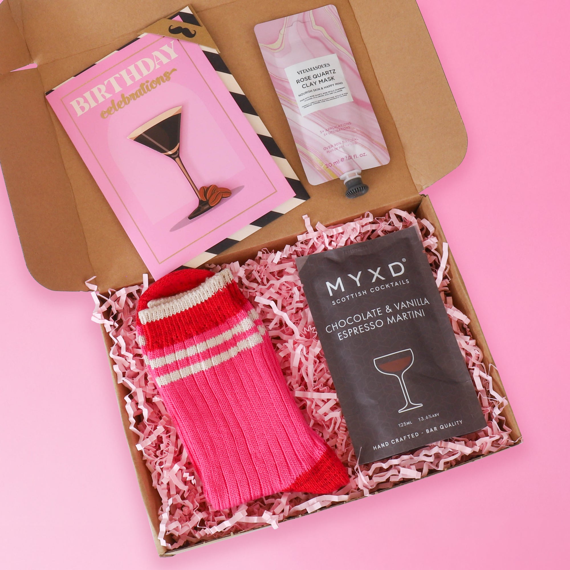 Birthday Celebrations Pamper & Cocktail Gift Box