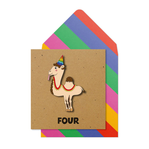 Happy 4th Birthday Camel