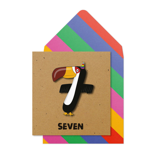 Happy 7th Birthday Toucan