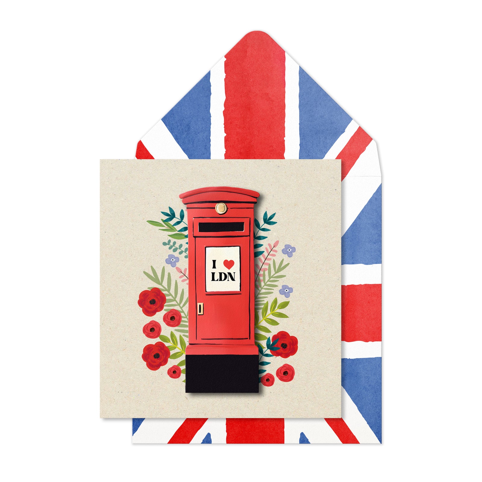 London – Bundle of 5 Handmade Greeting Cards