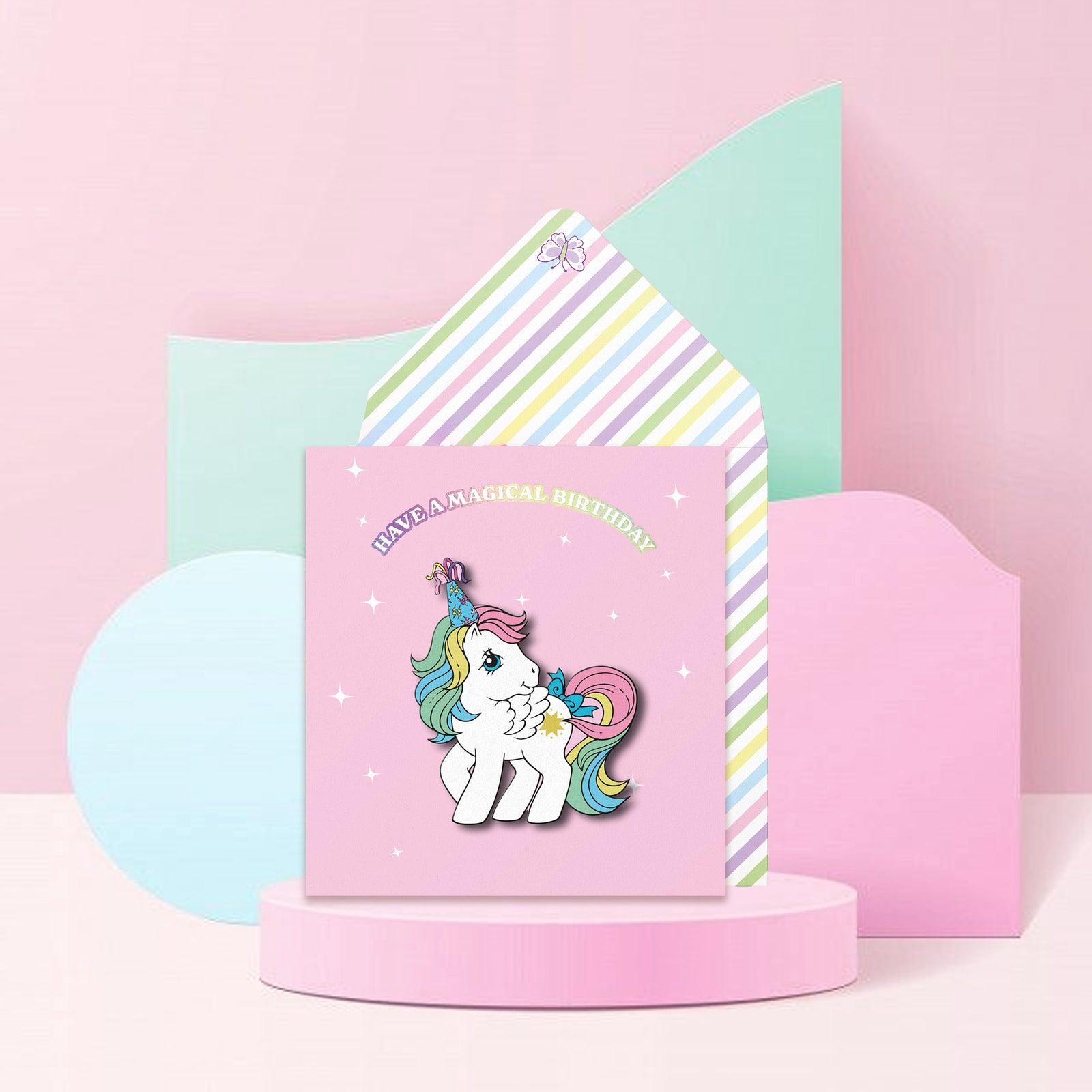Have A Magical Birthday, Rainbow Dash Retro