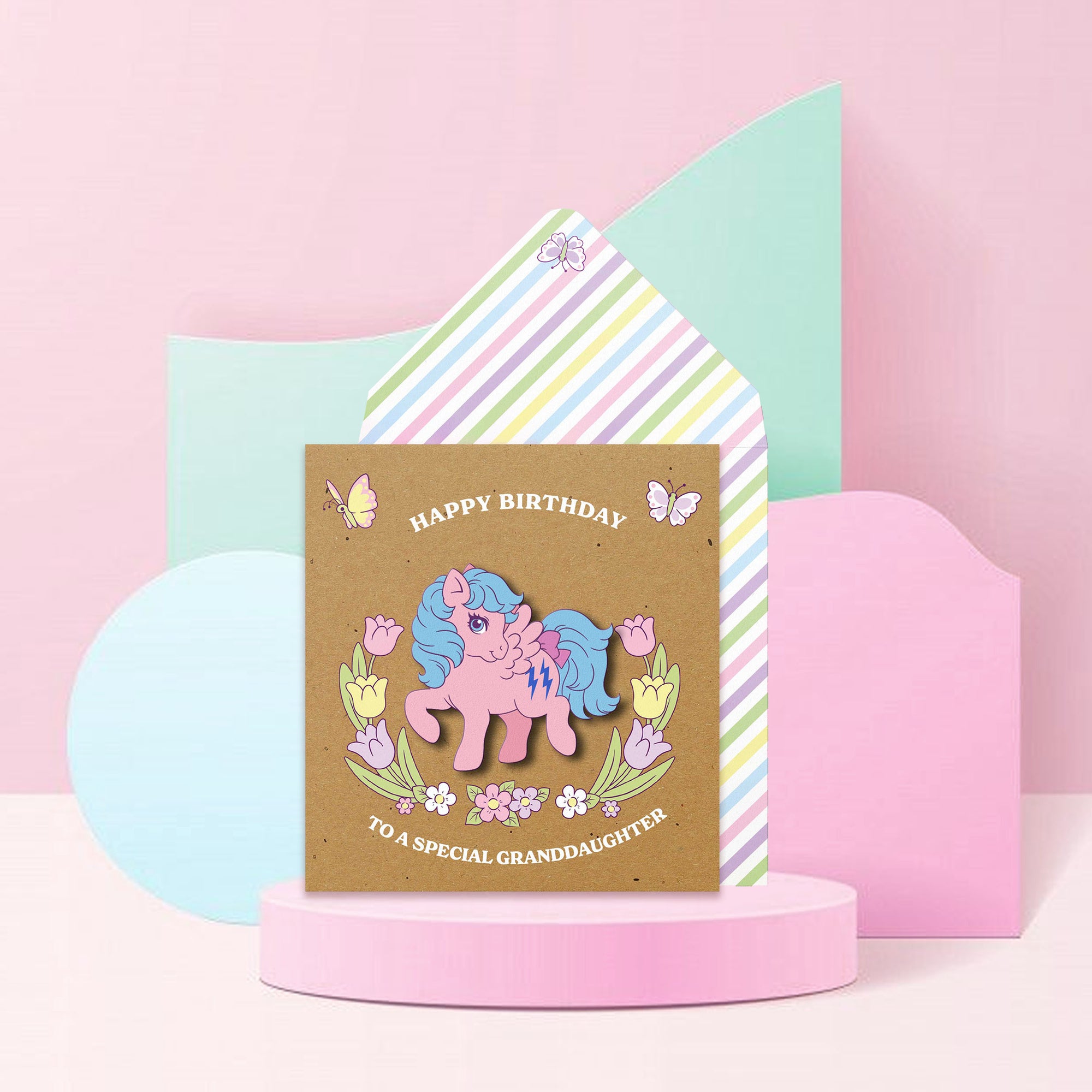 Happy Birthday Special Granddaughter, Firefly Retro