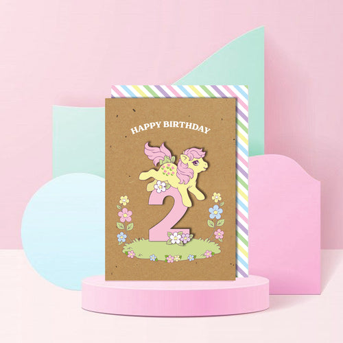 Happy 2nd Birthday, Posey Retro