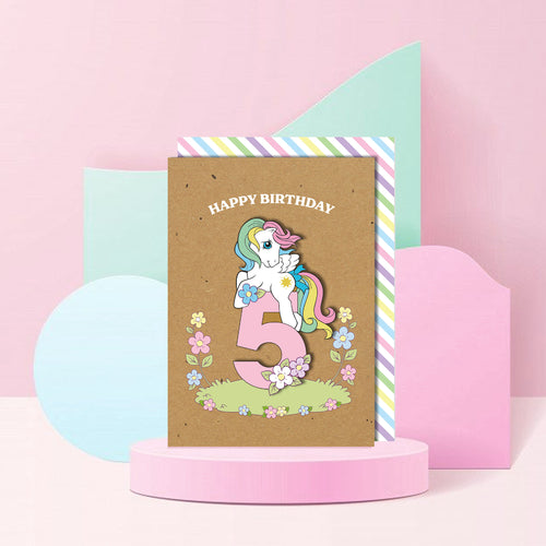 Happy 5th Birthday, Rainbow Dash Retro