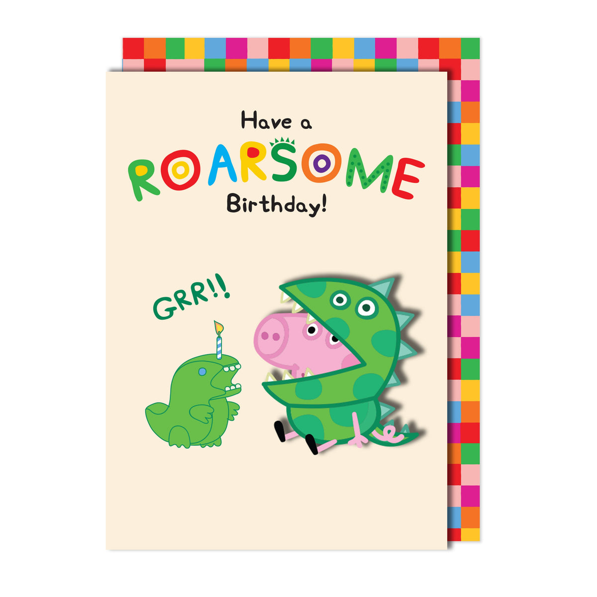 Have a ROARsome Birthday, Peppa Pig | Handmade Greeting Card