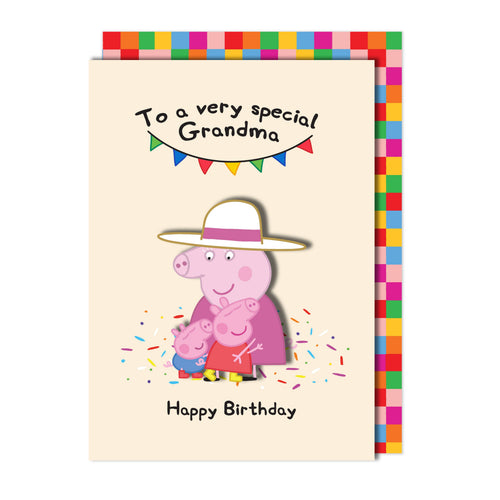 To a Very Special Grandma, Happy Birthday Handmade Greeting Card