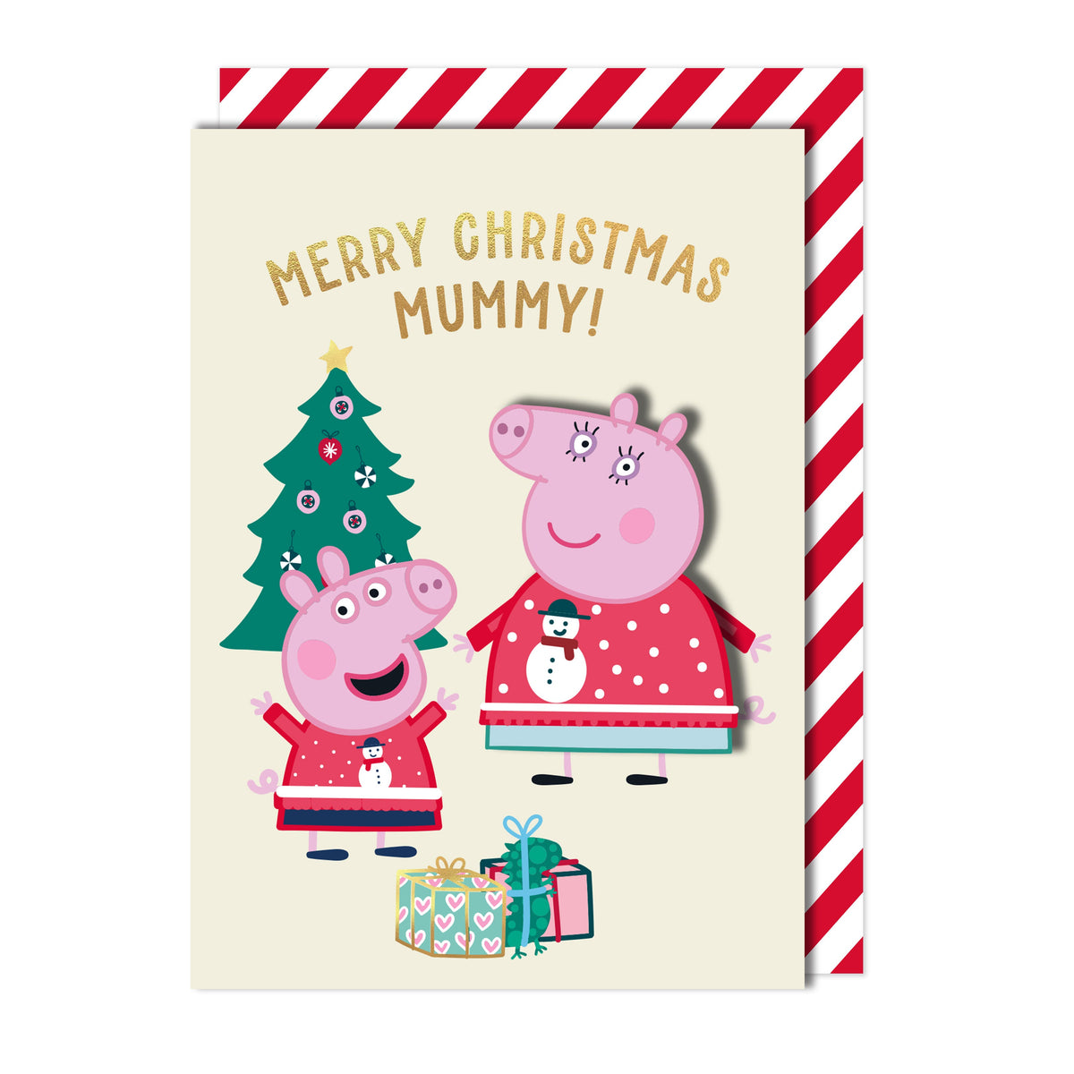 Merry Christmas Mummy! Peppa Pig | Handmade Greeting Card