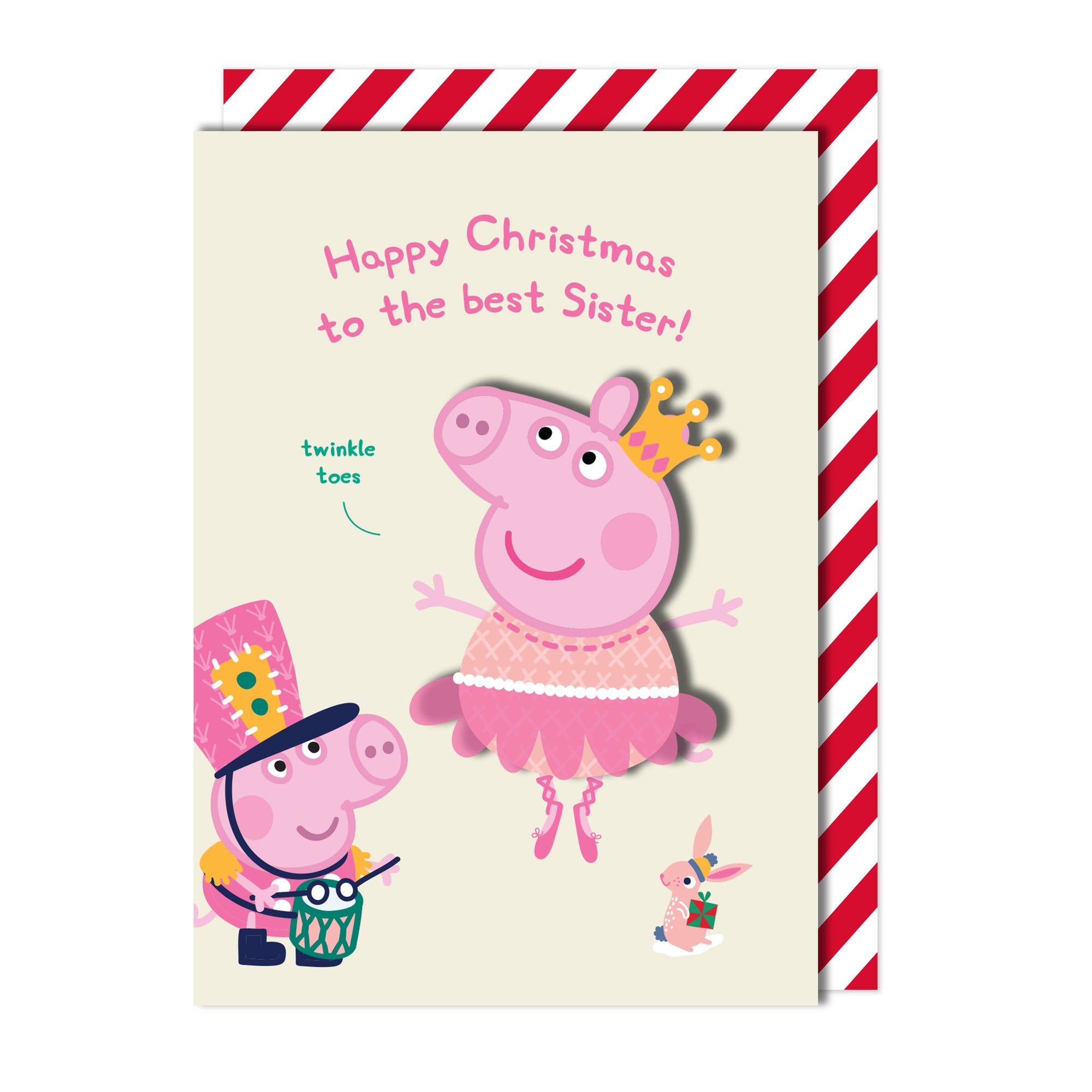 Merry Christmas Best Sister, Peppa Pig
