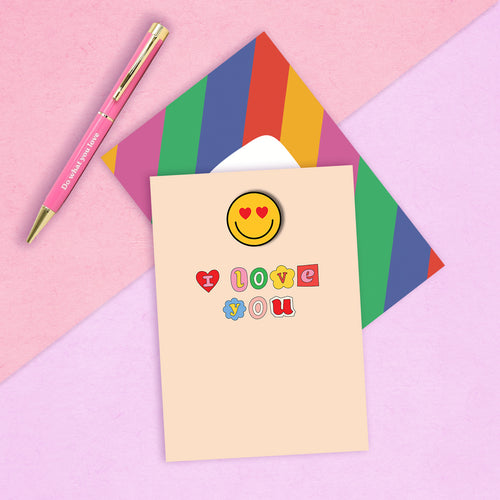 I Love You Greeting Card