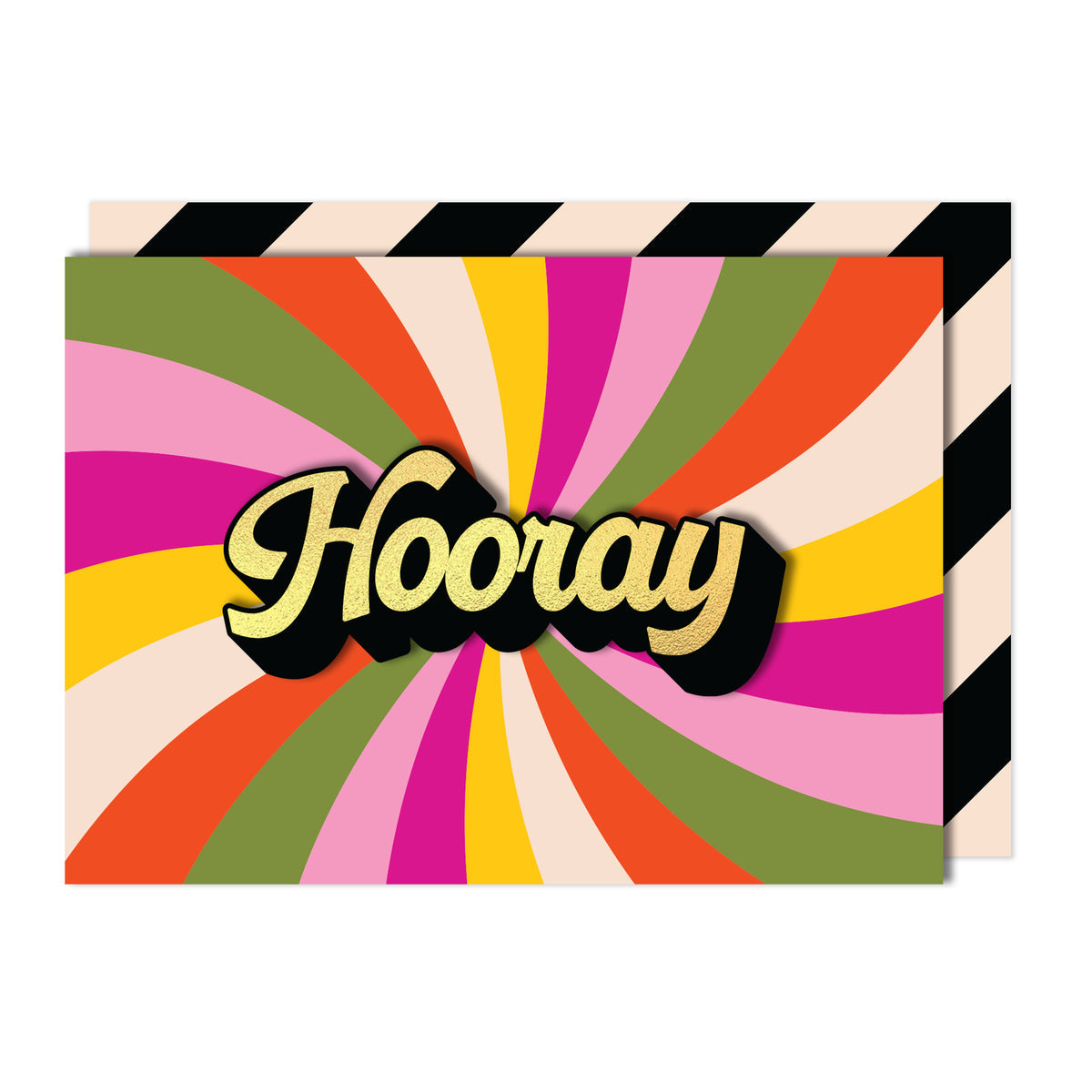 Hooray Greeting Card