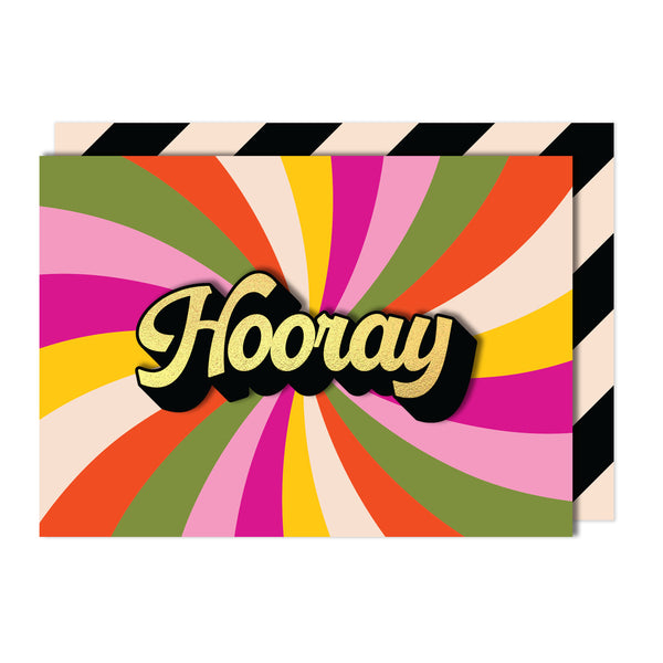 Hooray Greeting Card