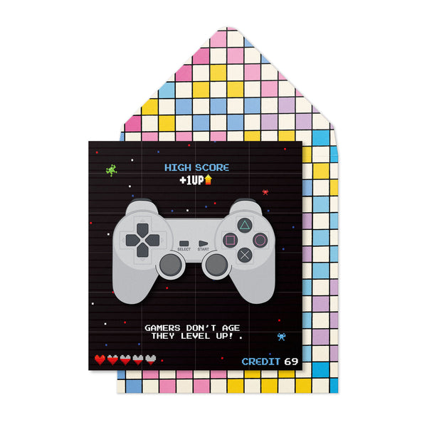 Xbox Level Up Birthday Greeting Card