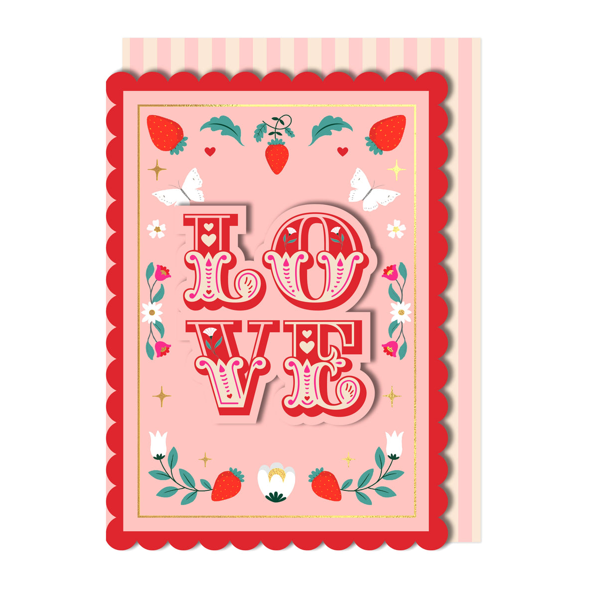 Say it with LOVE, Handmade Greeting Card