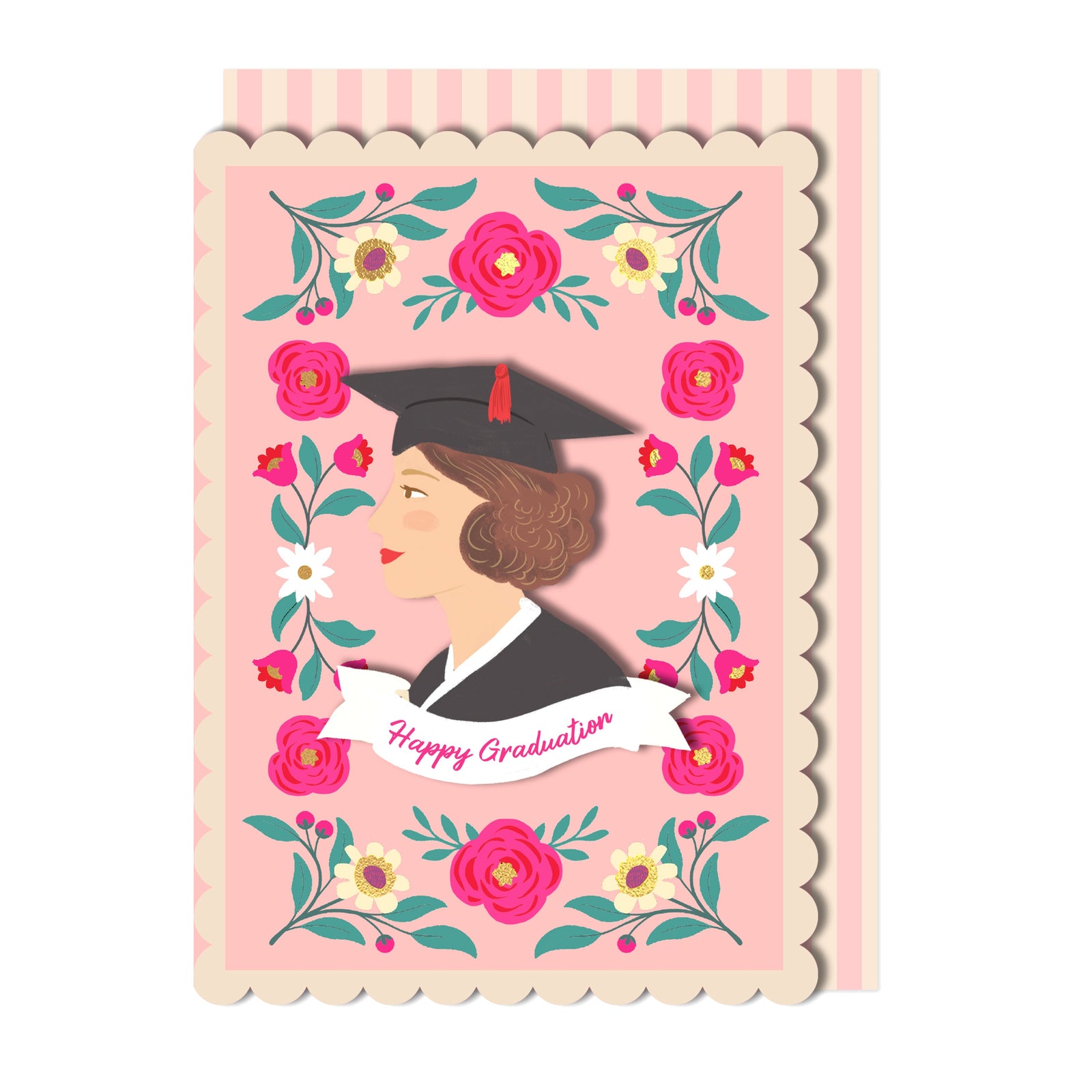 Happy Graduation, Handmade Greeting Card