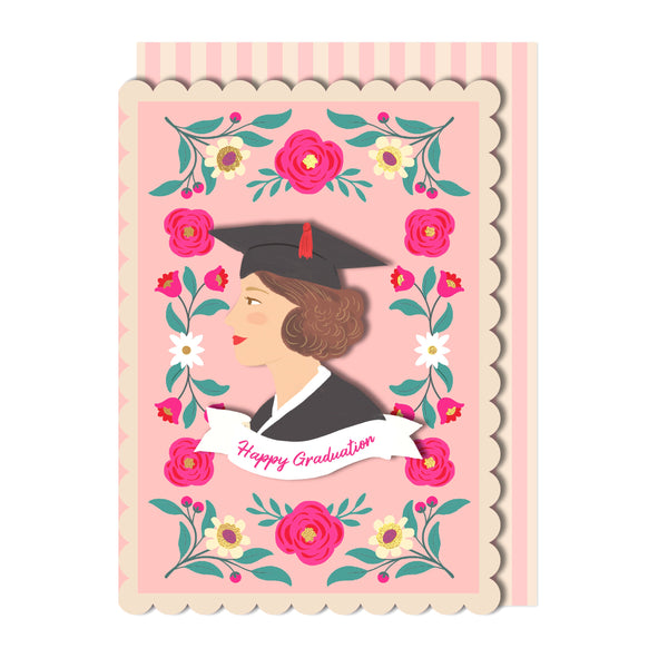 Happy Graduation, Handmade Greeting Card