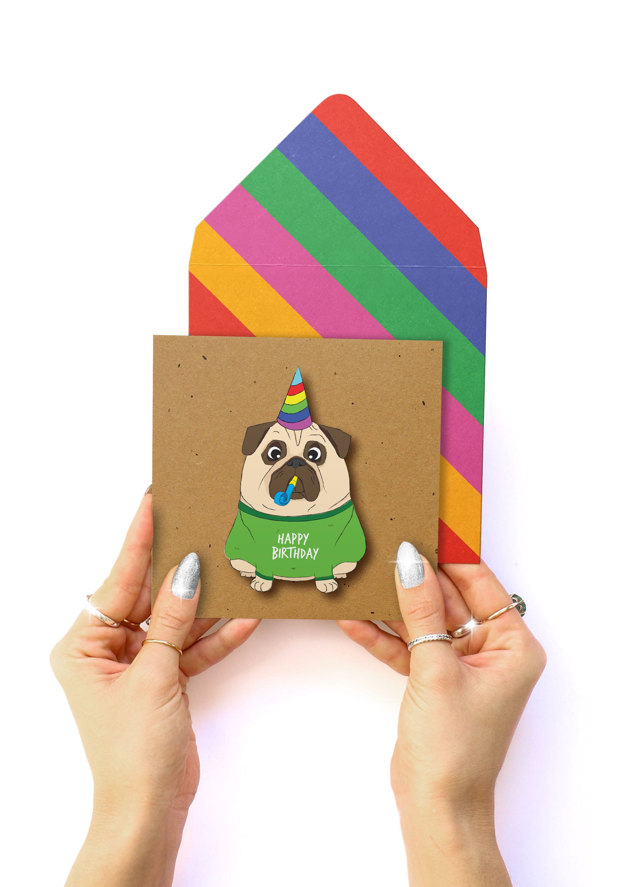 Happy Birthday' Pug