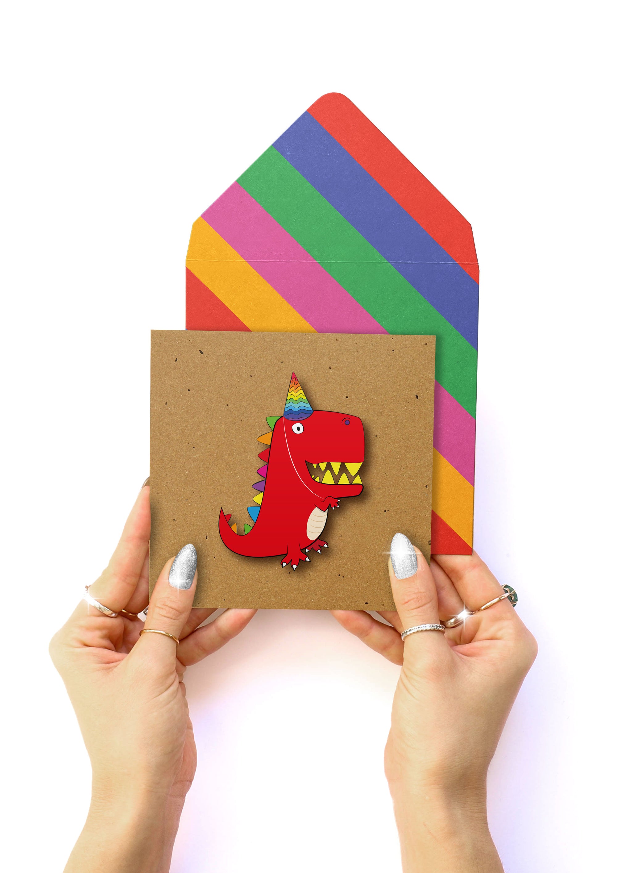 Red Birthday Dinosaur