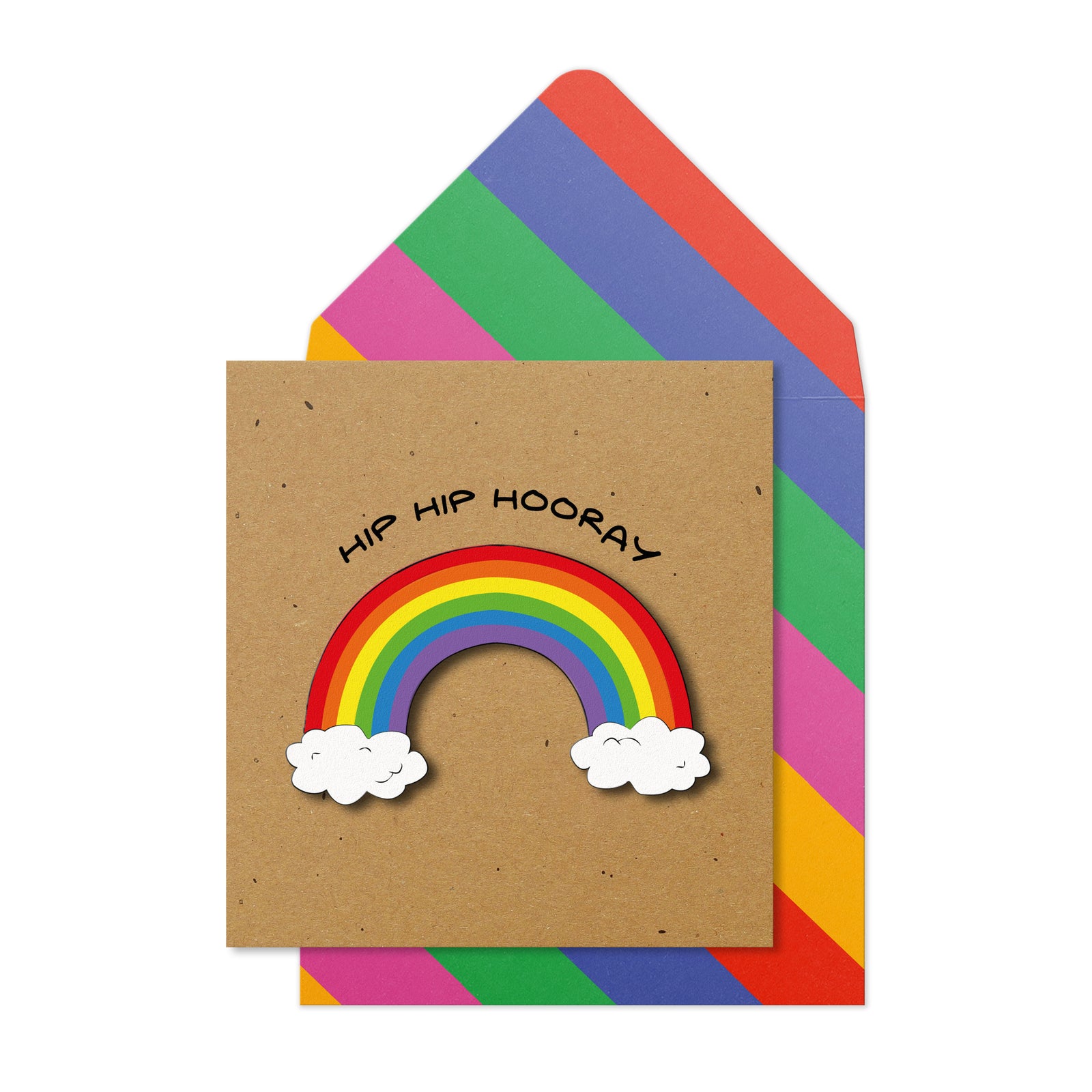 Rainbow Celebrations - Bundle of 5 Handmade Greeting Cards