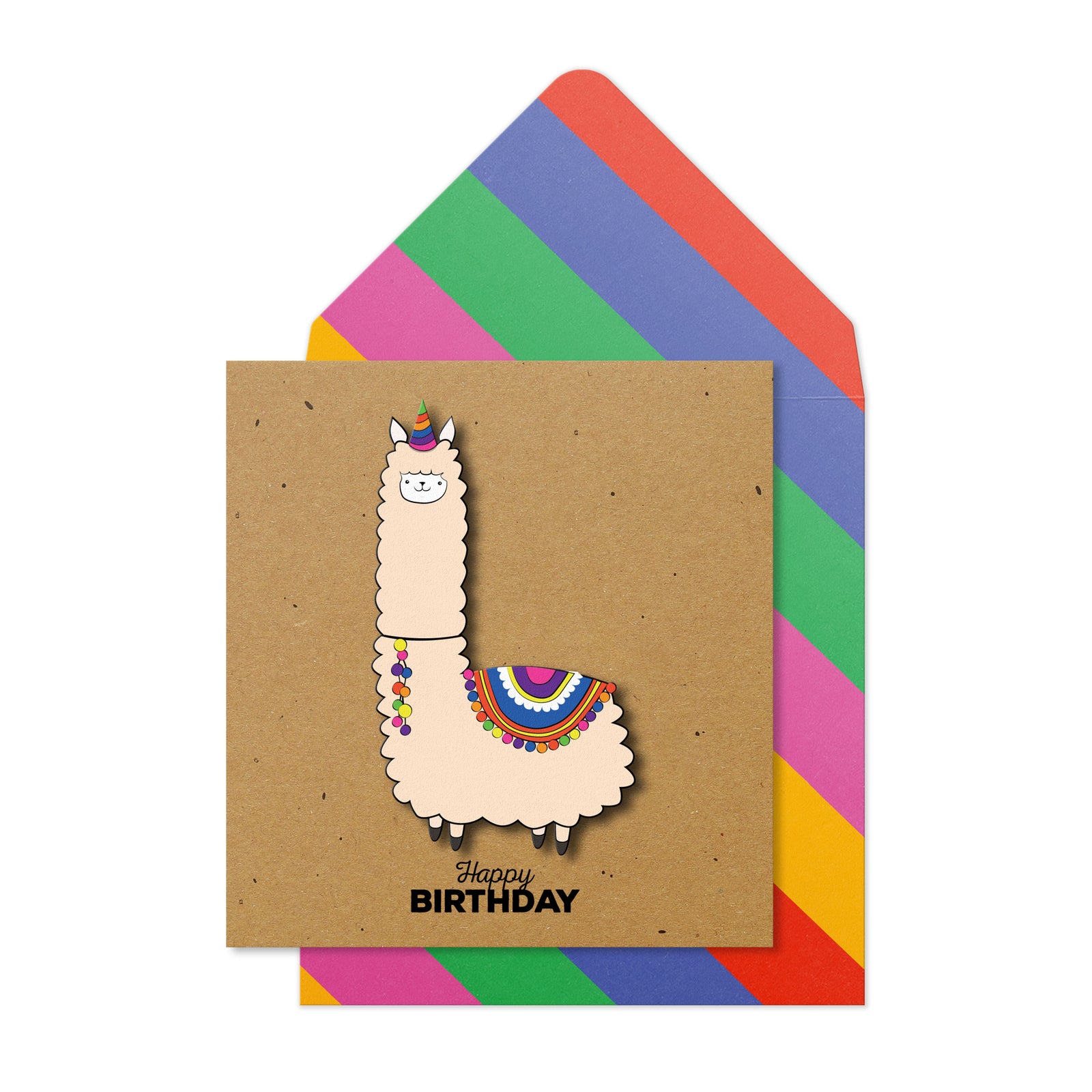 Rainbow Celebrations - Bundle of 5 Handmade Greeting Cards