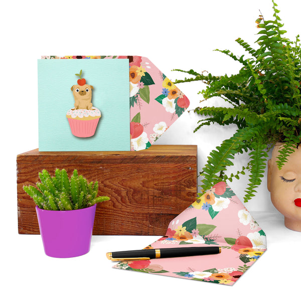 Pupcake | Handmade Greeting Card