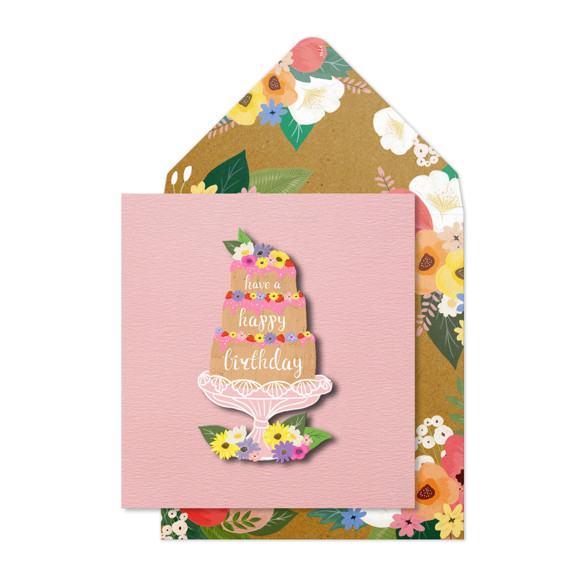 Love & Wishes - Bundle of 5 Handmade Greeting Cards