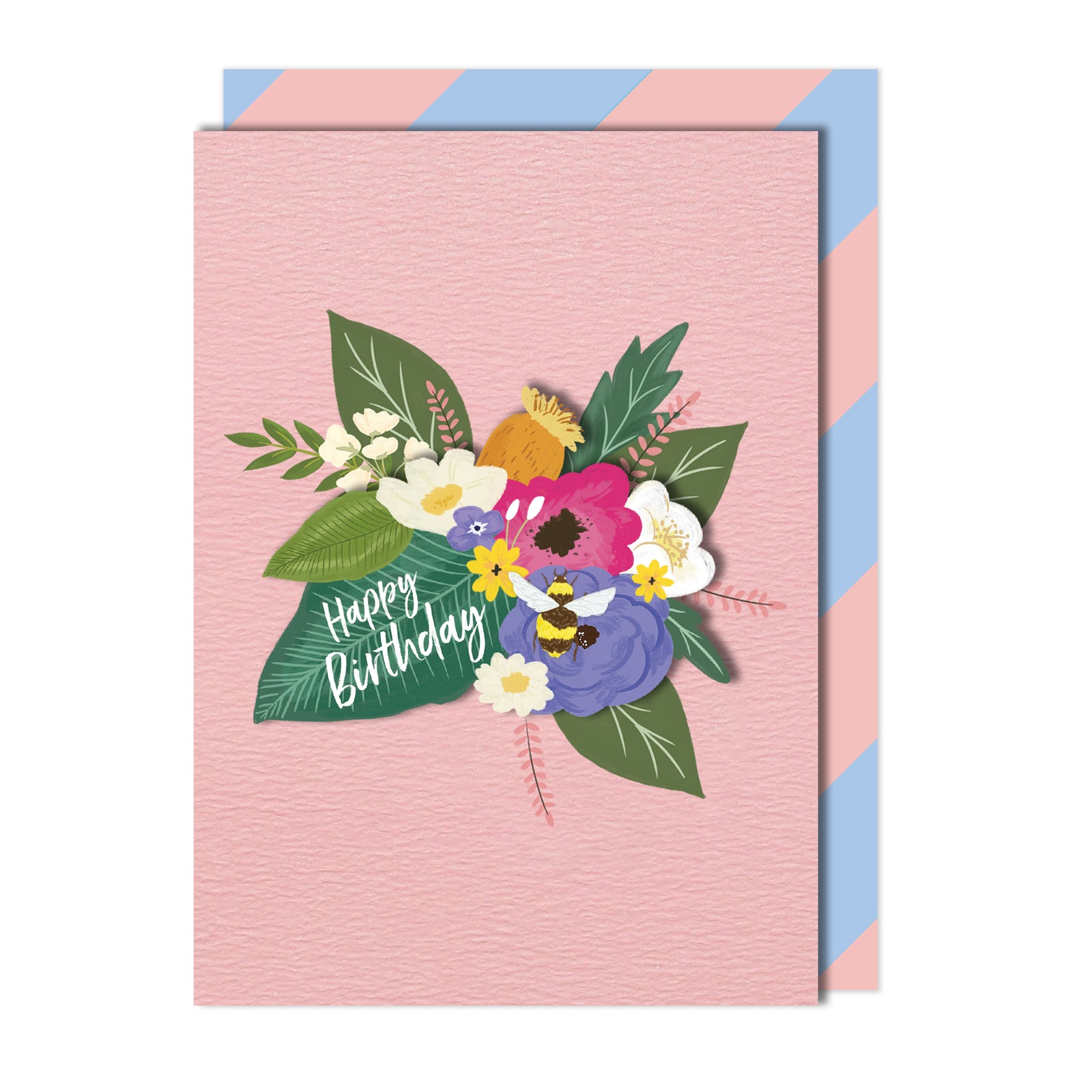 Love & Wishes - Bundle of 5 Handmade Greeting Cards