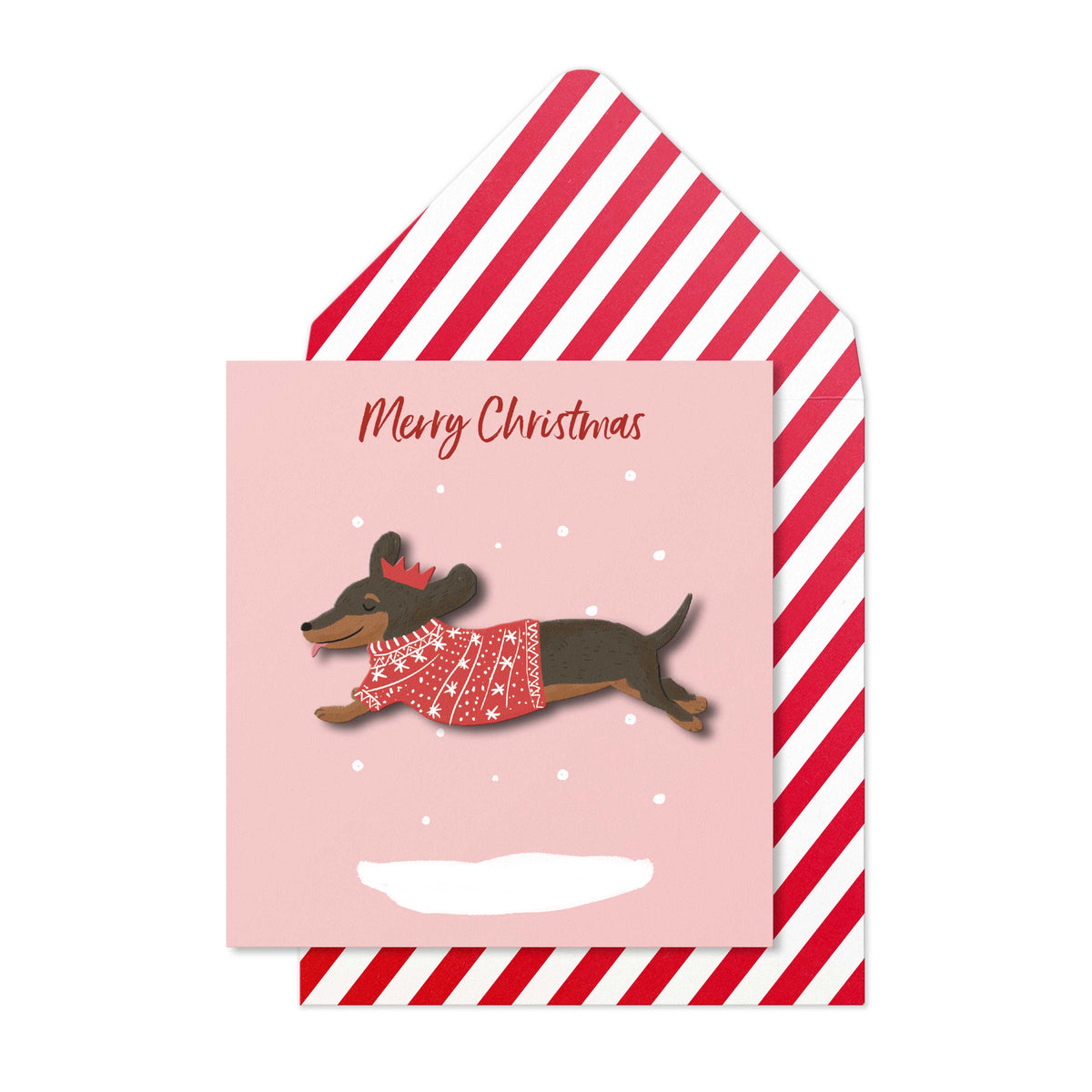 Merry Christmas' Dachshund
