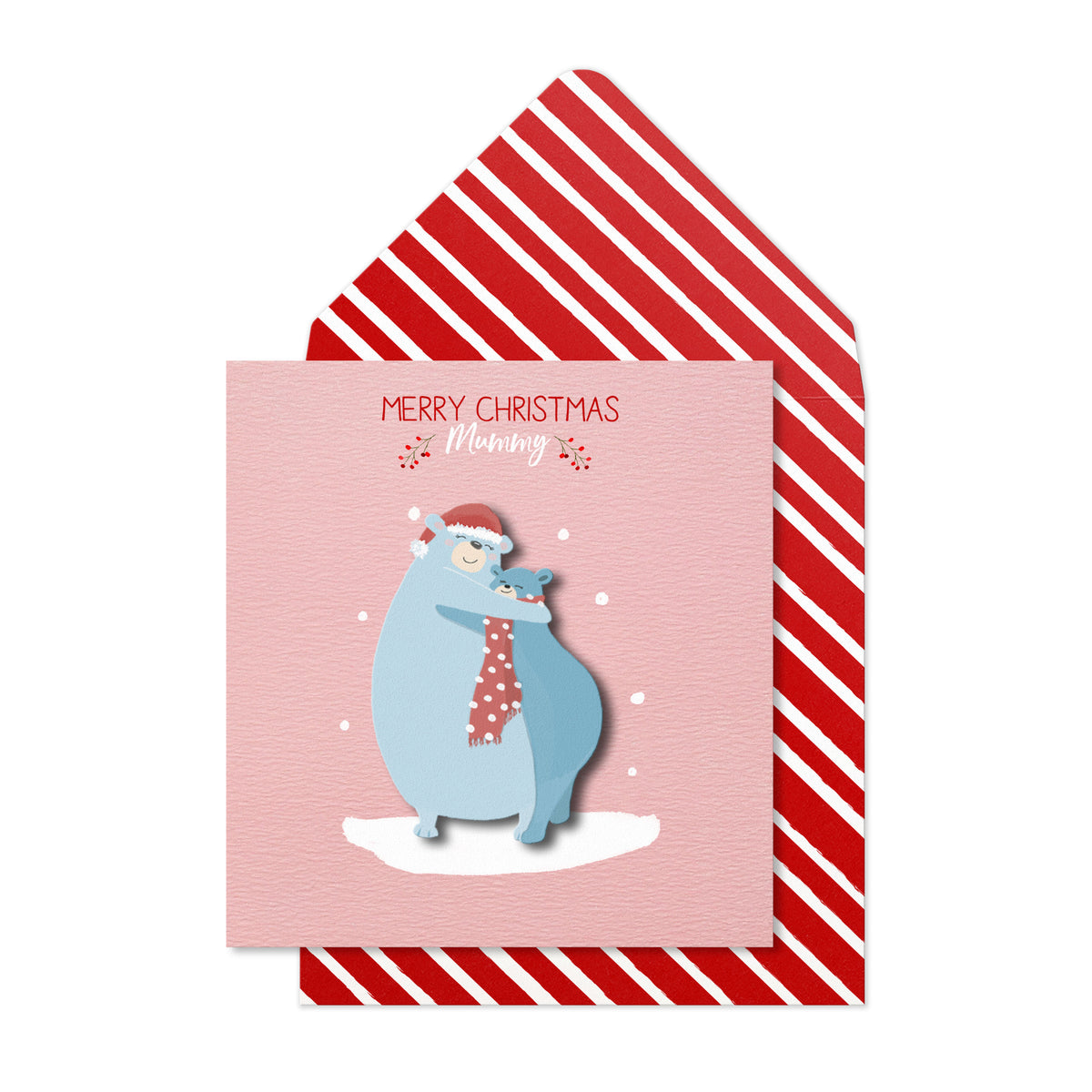 Merry Christmas Mummy, 3D | Handmade Greeting Card