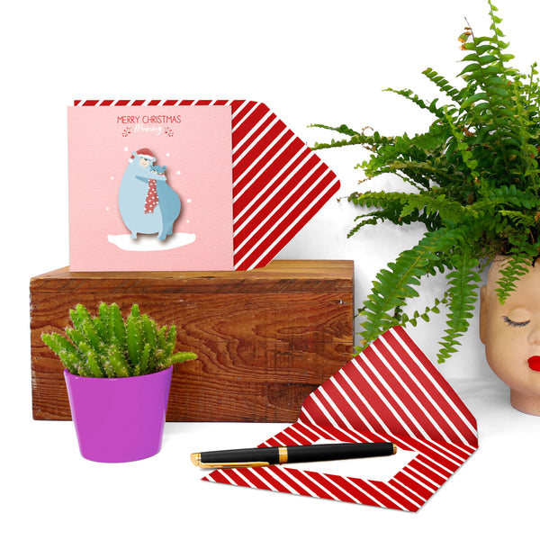 Merry Christmas Mummy, 3D | Handmade Greeting Card