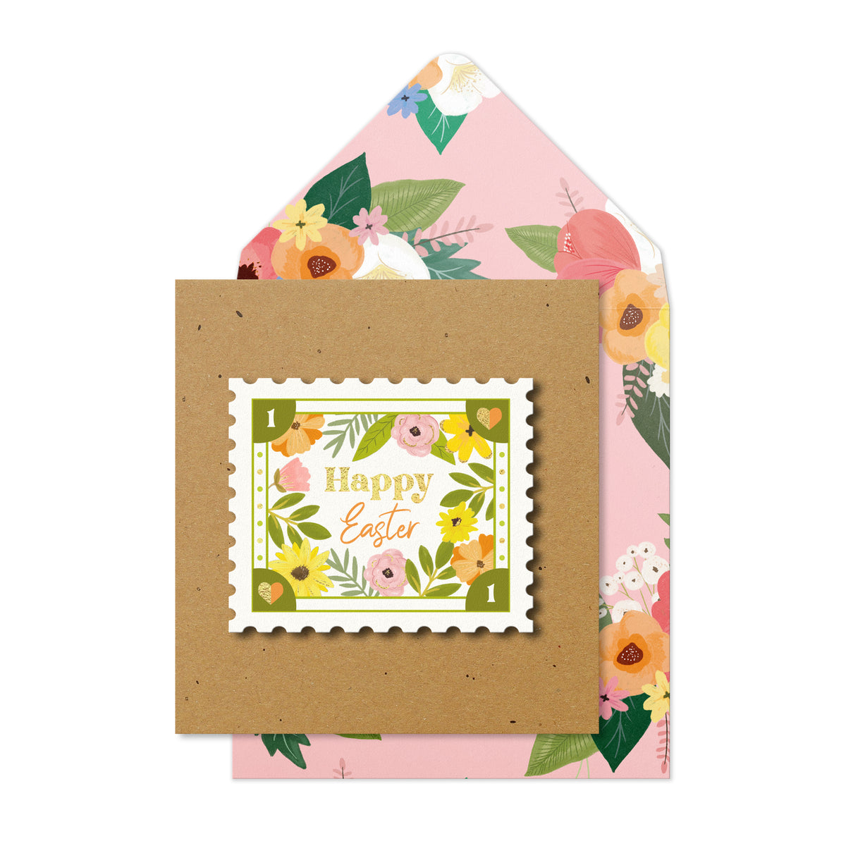 Happy Easter Stamp | Handmade Greeting Card