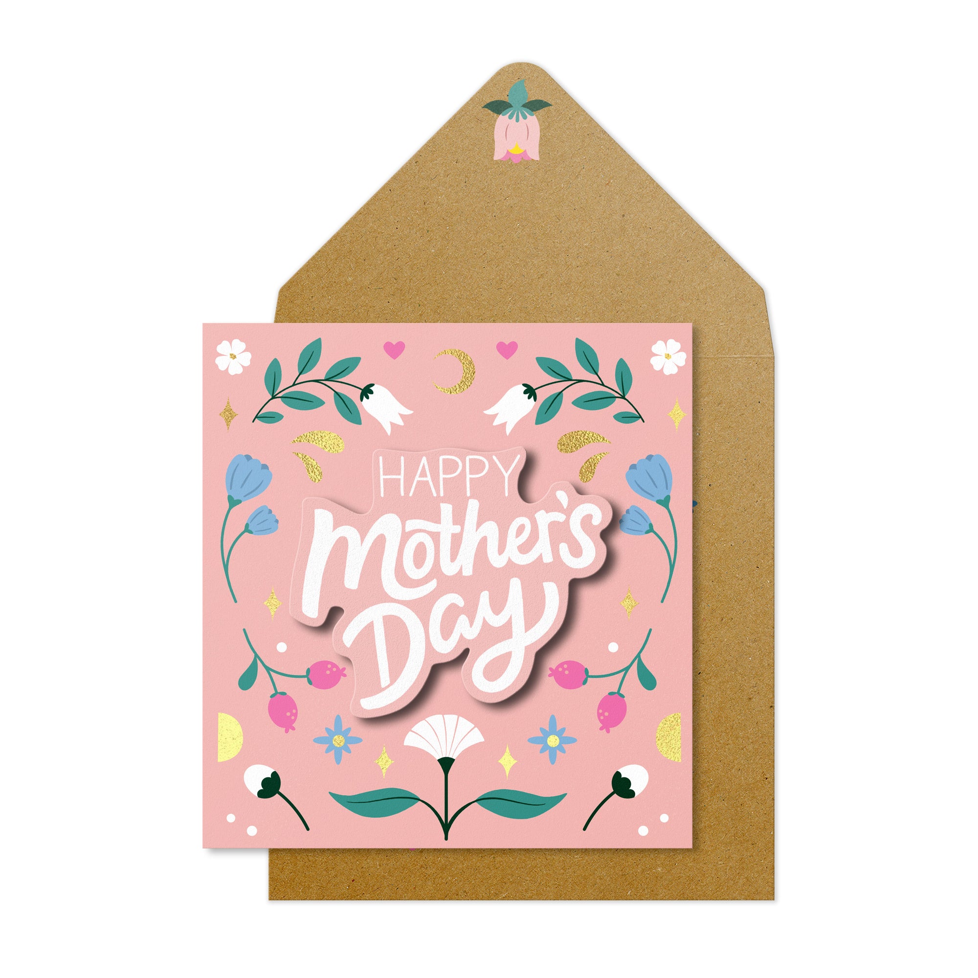 Happy Mother's Day with Floral Board