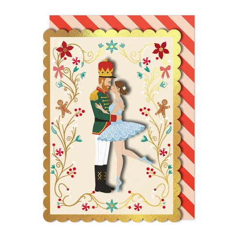 Ballet Couple Greeting Card | Premium UK Handmade Card