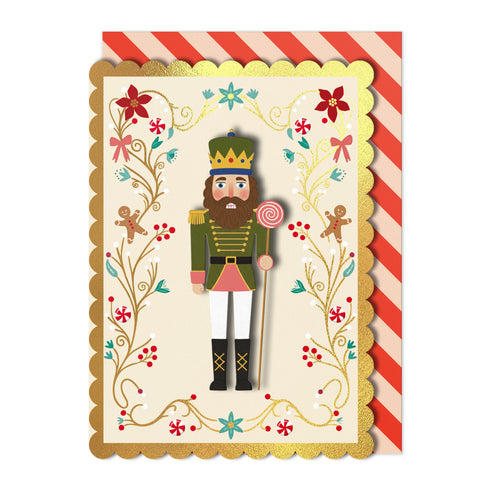 Nutcracker Greeting Card | Premium UK Handmade Card