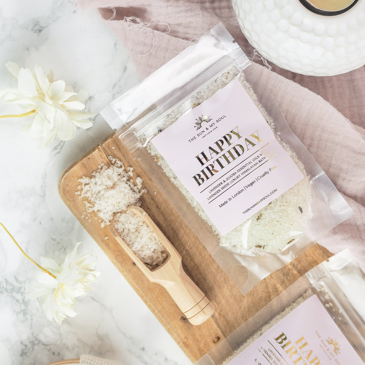 Happy Birthday Luxury Soak Himalayan Bath Salts