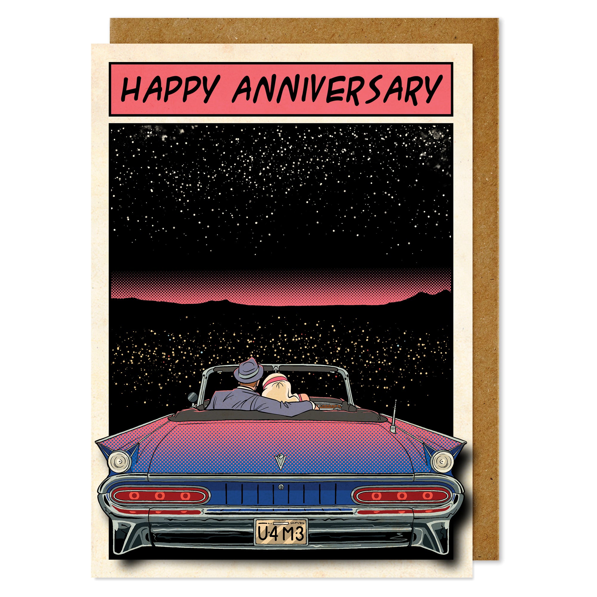 Happy Anniversary' Starry night Drive-thru