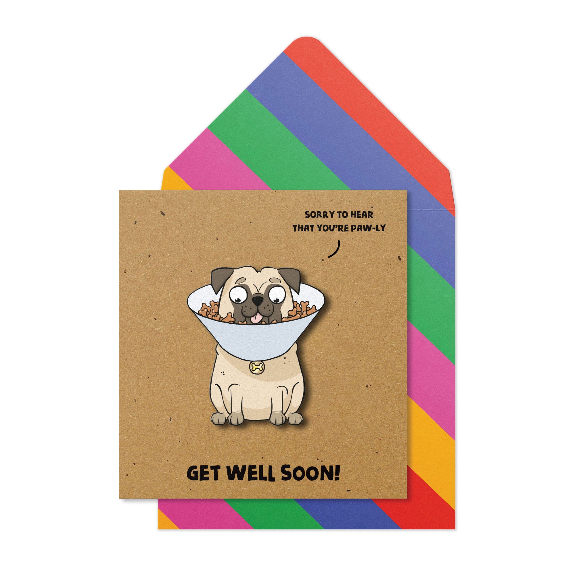 Get Well Soon Pug