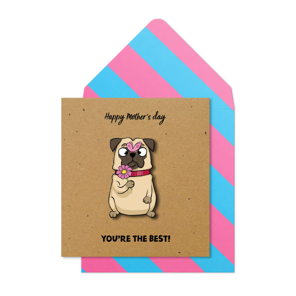 Happy Mother's Day, You're The Best! | Handmade Greeting Card