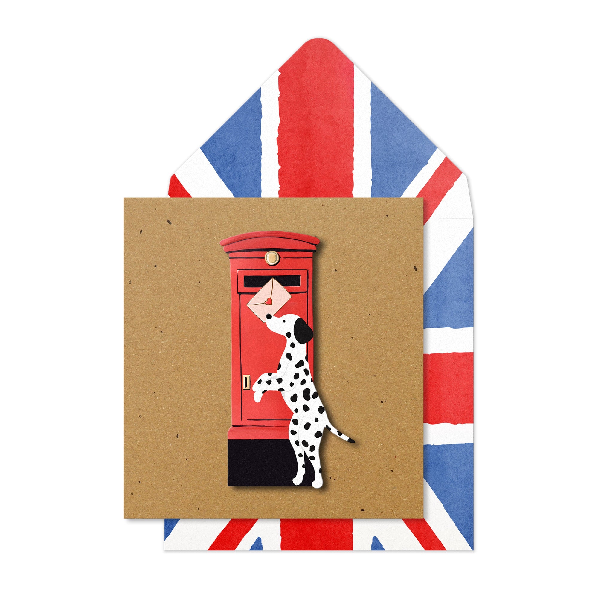 London Postbox Dalmatian