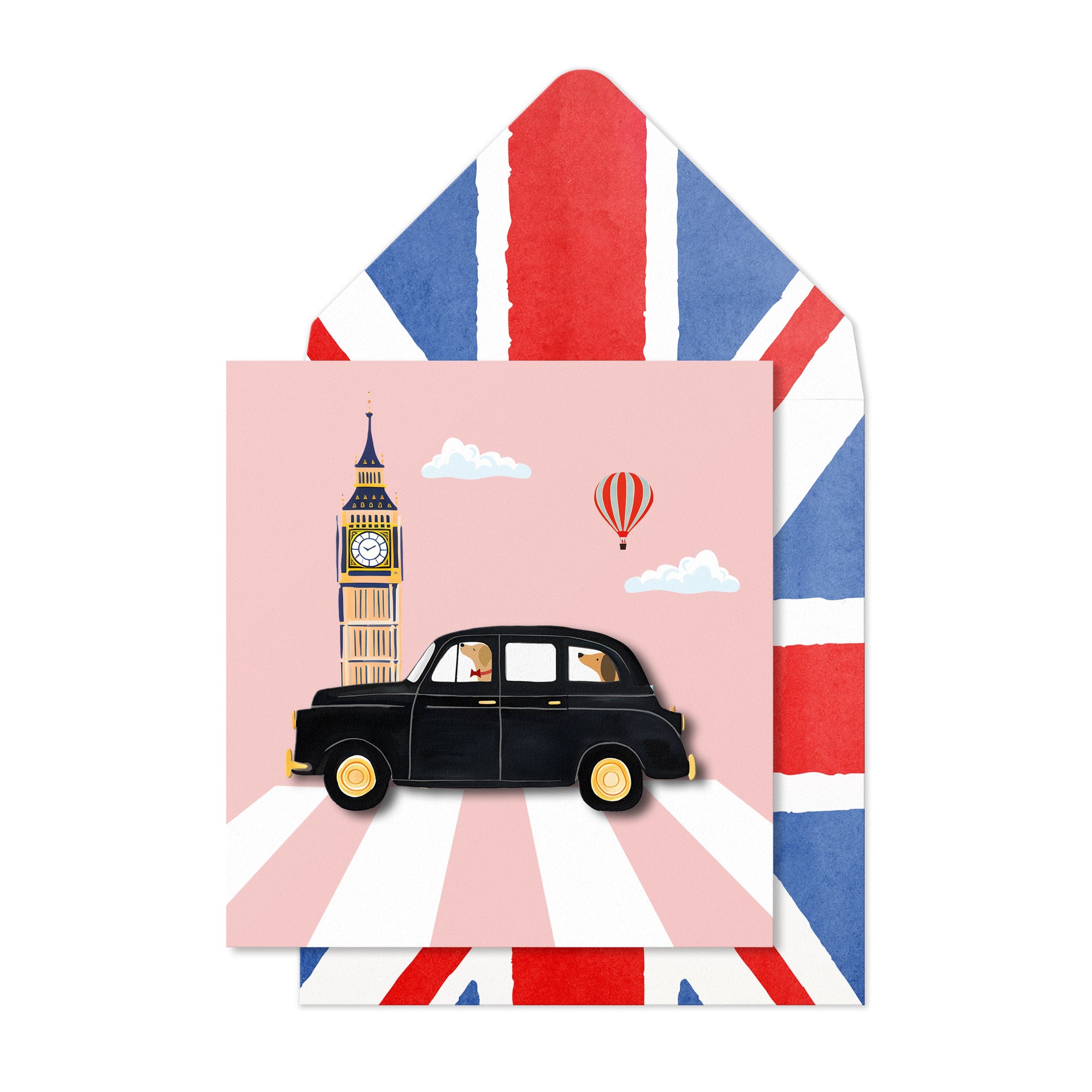 London Taxi & Big Ben