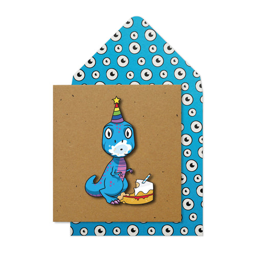 Monster Magic Birthdays - Bundle of 5 Handmade Greeting Cards