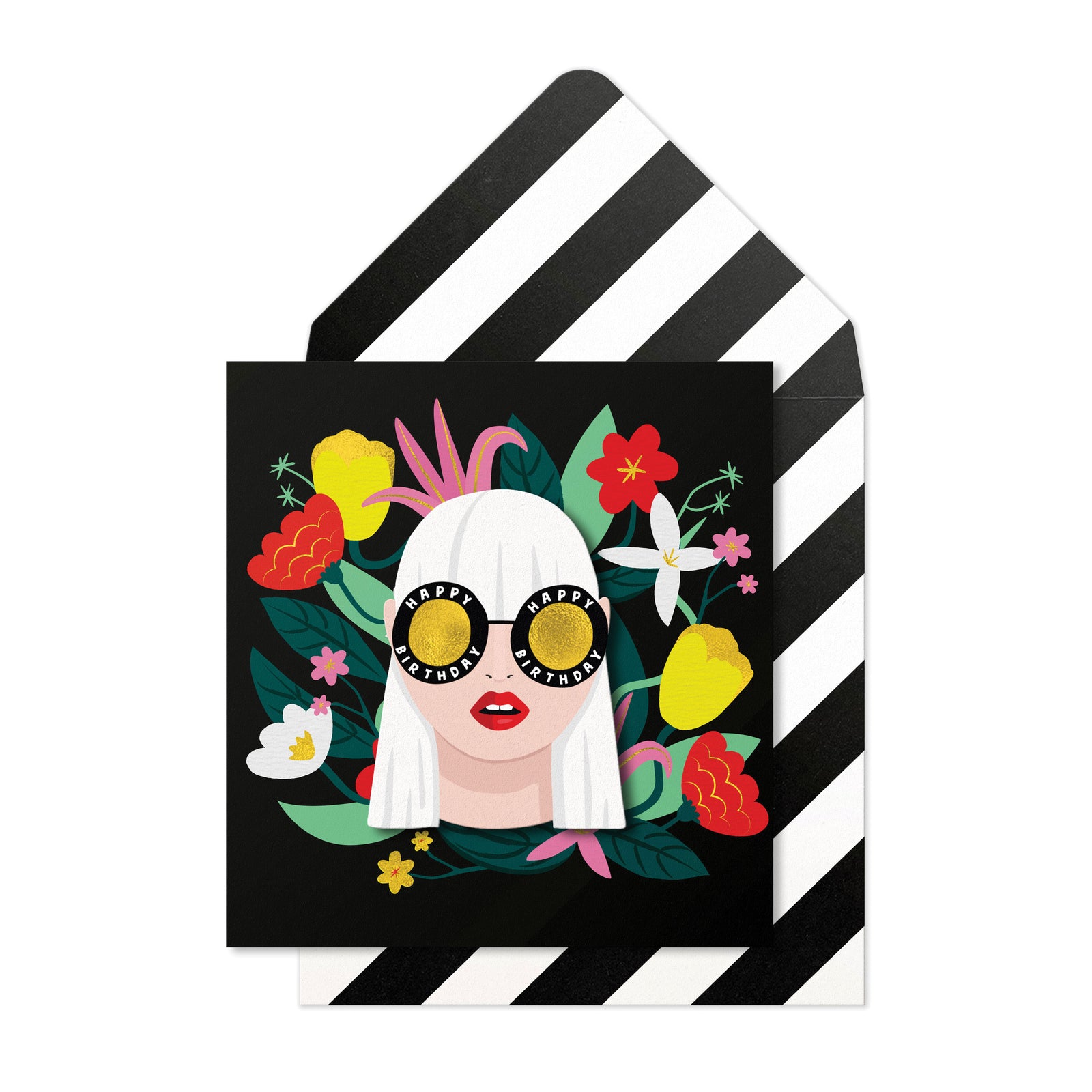 Girl Power Galore - Bundle of 5 Handmade Greeting Cards