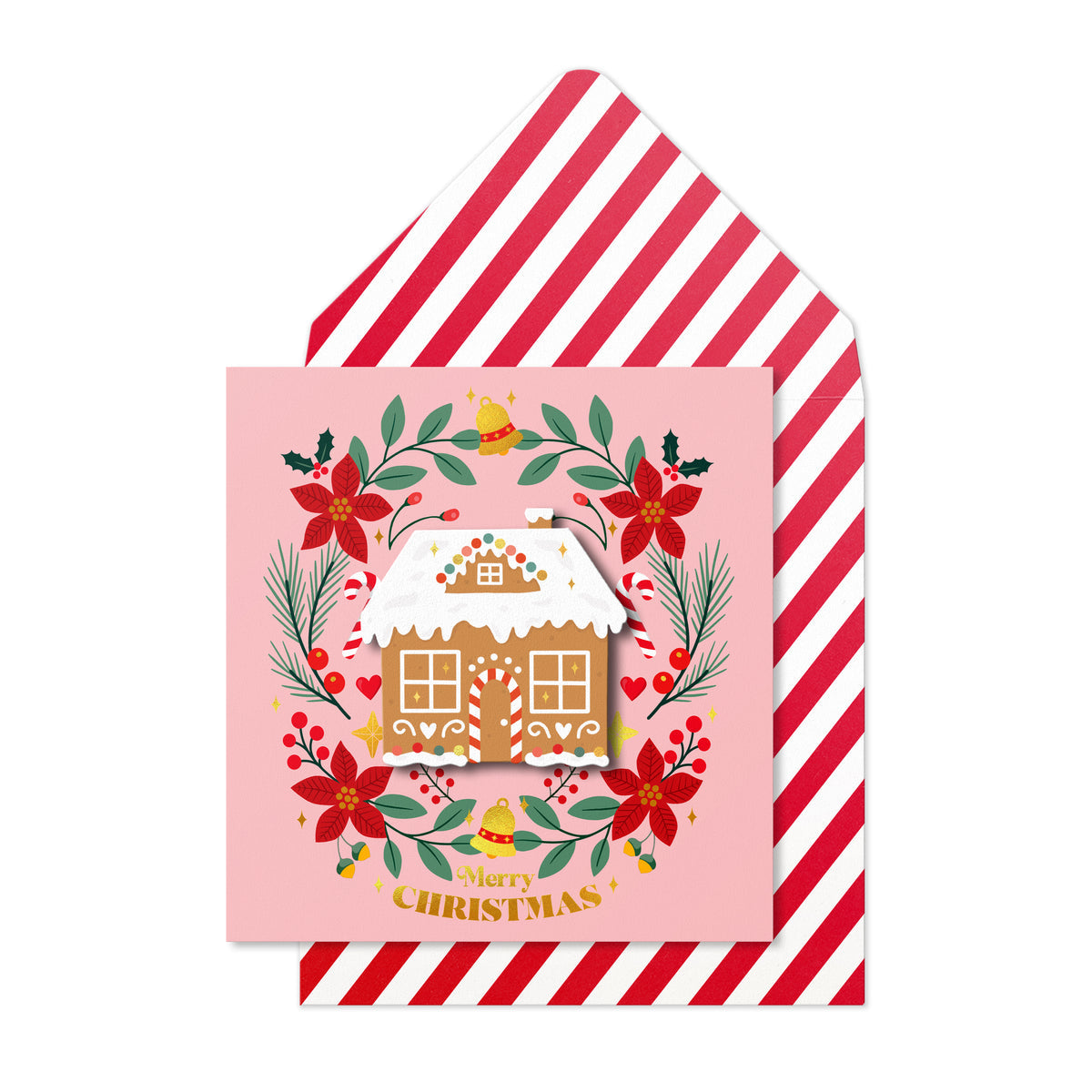 Gingerbread House | Handmade Greeting Card