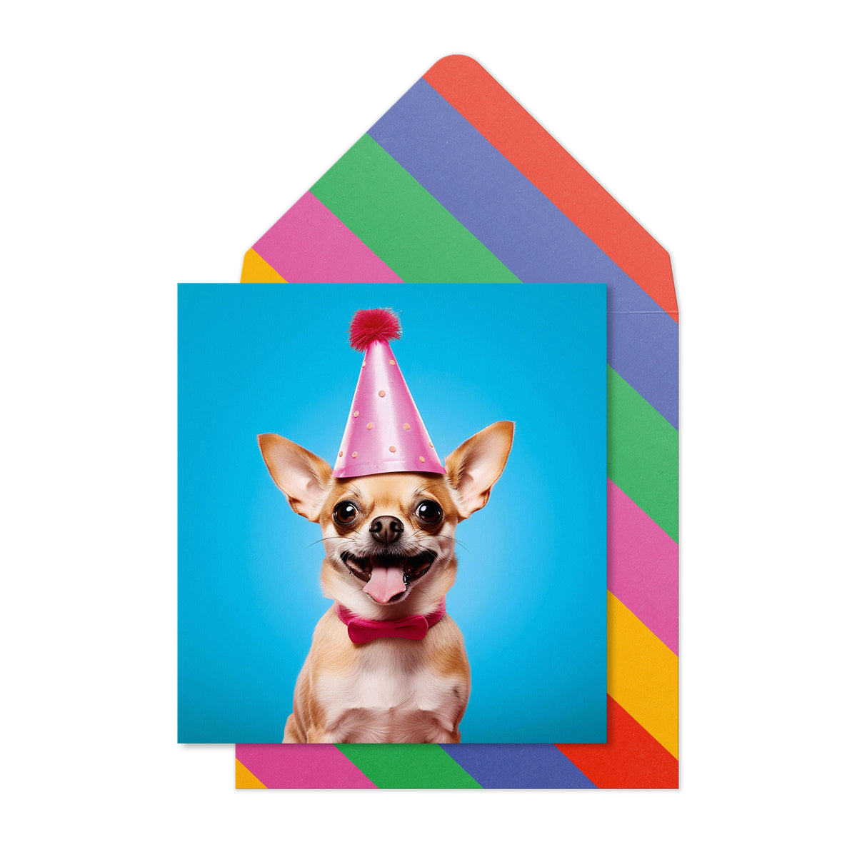 Smiling Chihuahua | Handmade Greeting Card
