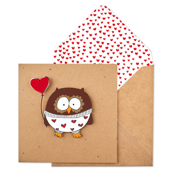 Heart Jumper Owl - TACHE®