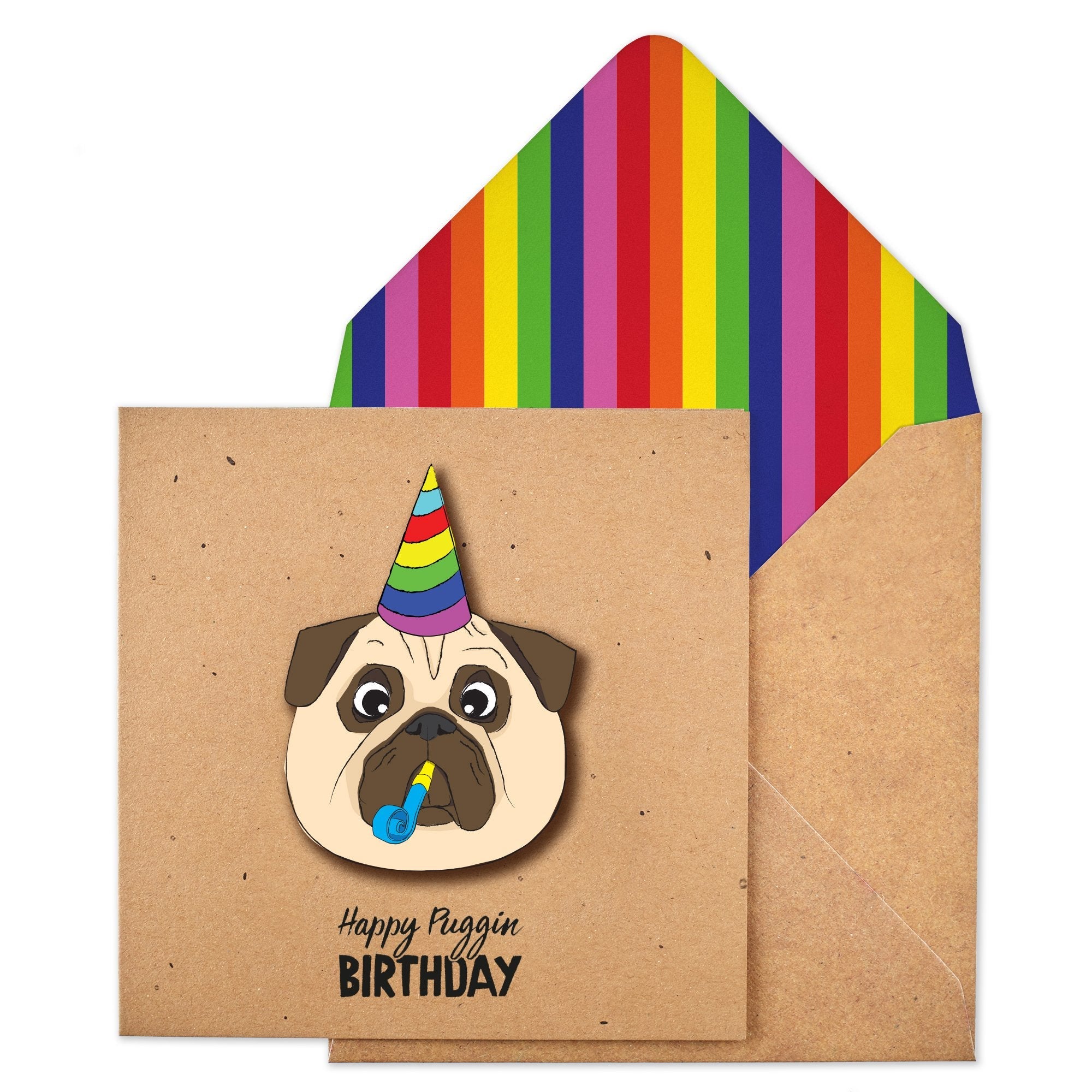 Have a Puggin Birthday'