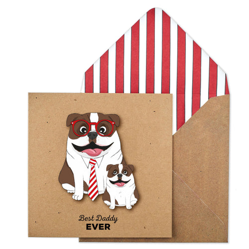 Best Daddy Staffie & Son