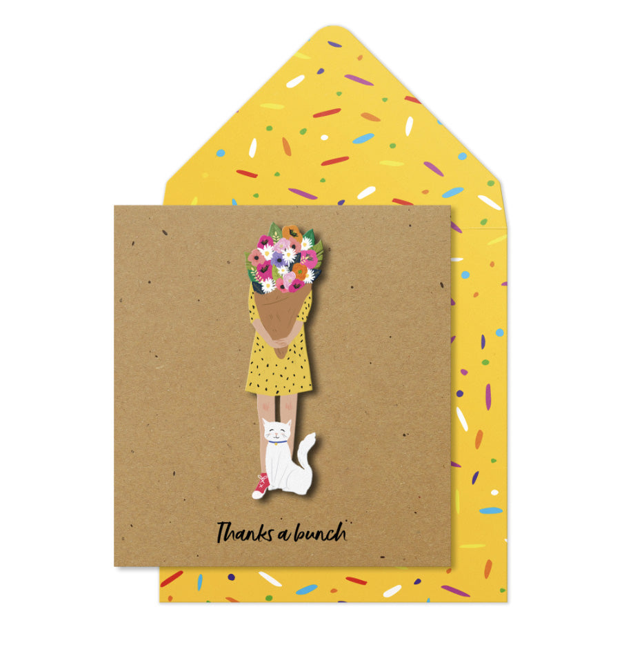 Thanks a bunch | Handmade Greeting Card